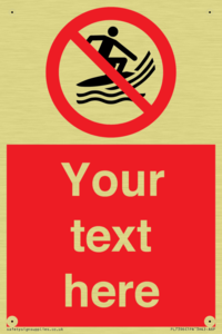 Custom No surf craft